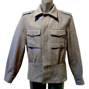 VINTAGE Valton Pukutehdas Finish military wool jacket SZ 50